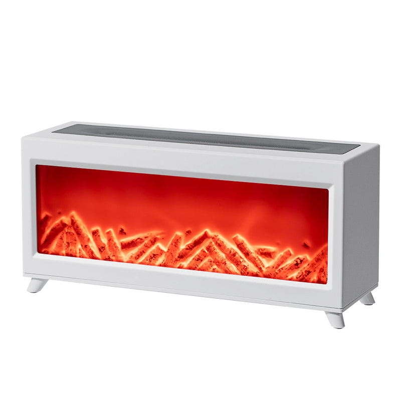 Humidifier fog flame fireplace