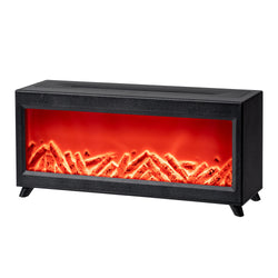 Humidifier fog flame fireplace