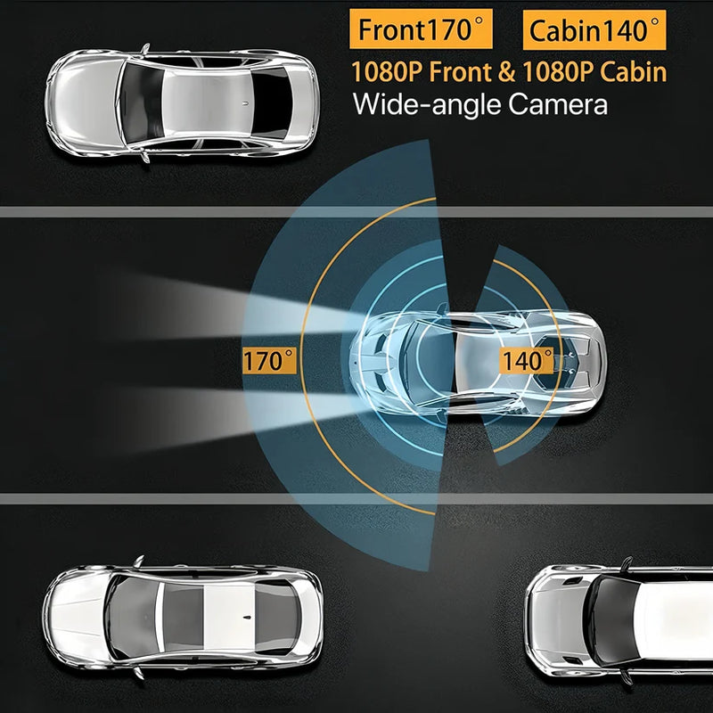 DualView Dash Cam 1080P