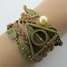 Deathly Hallows Vintage Bracelet