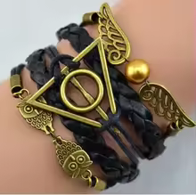 Deathly Hallows Vintage Bracelet