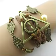 Deathly Hallows Vintage Bracelet